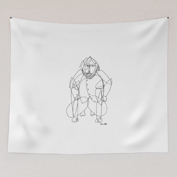 Item preview, Strong Gorilla Man, 1078, 27 x 40, Ink On Paper, ArtGuru designed and sold by Art Guru.