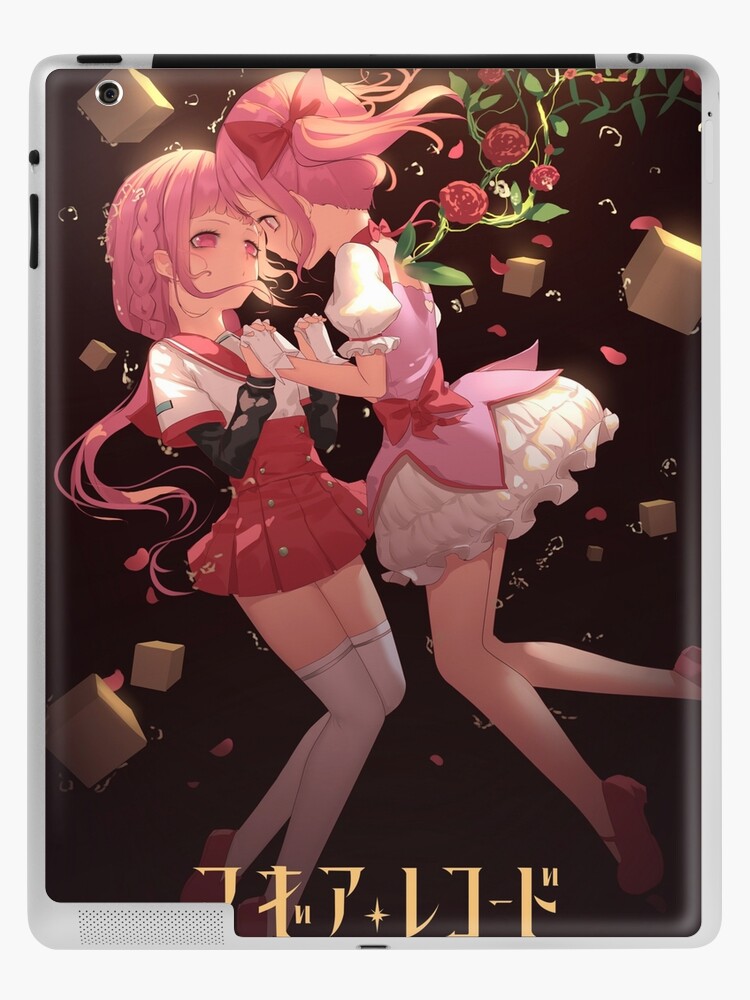 Magia Record: Mahou Shoujo Madoka☆Magica Gaiden anime manga game cover art  poster | iPad Case & Skin