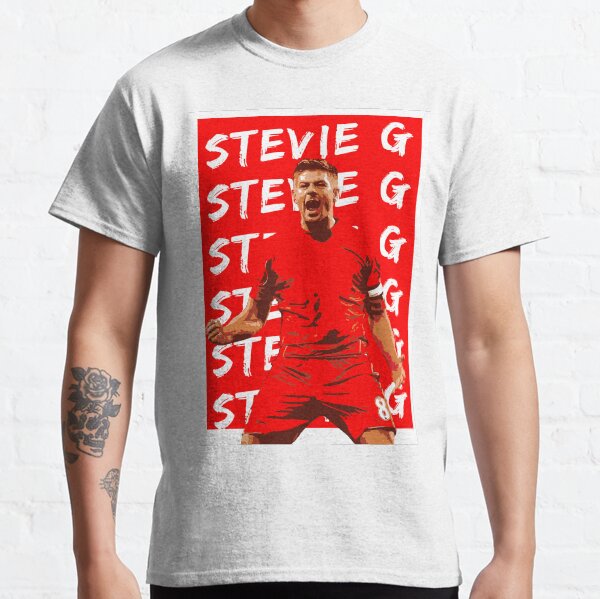Steven Gerrard Illustration Classic T-Shirt