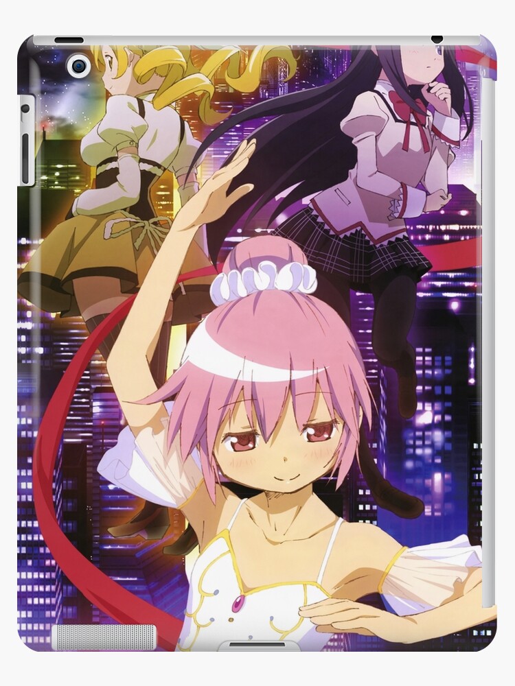 Magia Record: Mahou Shoujo Madoka☆Magica Gaiden anime manga game cover art  poster | iPad Case & Skin