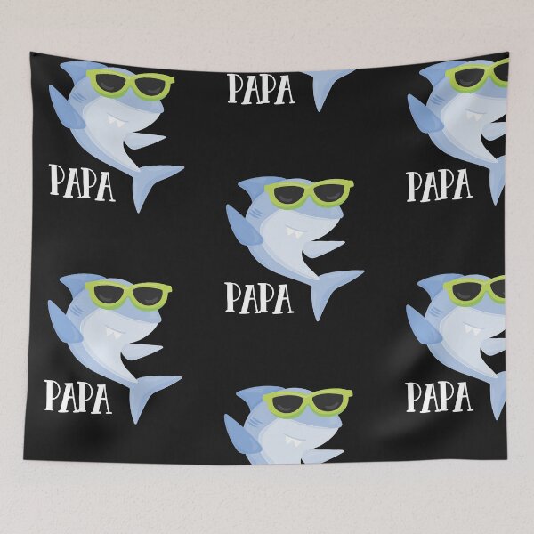 Item preview,  Papa Shark, Shark Dad, Family Shark, Matching Family Shark Gifts designed and sold by treasures83.