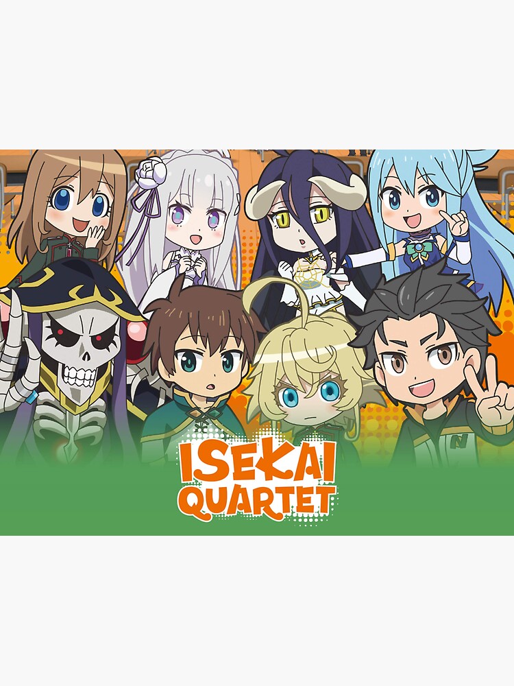Anime de Isekai Quartet vai continuar