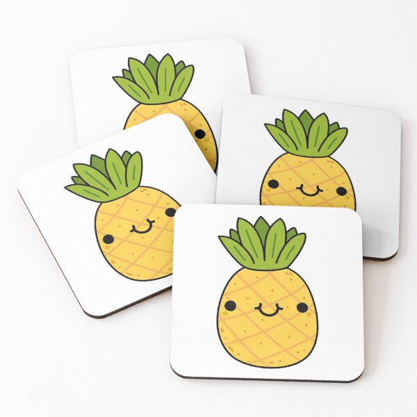 Item preview, Kawaii Pineapple Fruit designed and sold by kawaiilife.
