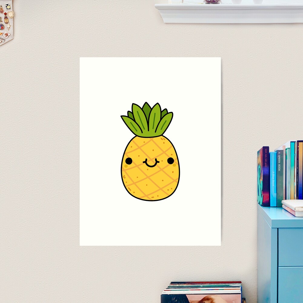 Pineapple Cute Stock Vector Illustration and Royalty Free Pineapple Cute  Clipart