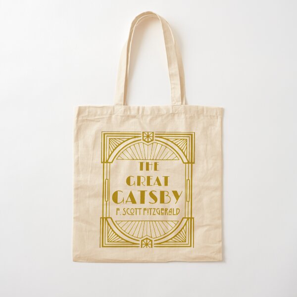 F Scott Fitzgerald The Great Gatsby Cotton Tote Bag