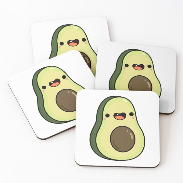 Item preview, Kawaii Avocado Fruit designed and sold by kawaiilife.