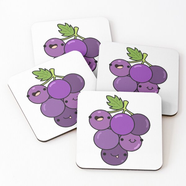 Item preview, Kawaii Grape Bunch Fruit designed and sold by kawaiilife.