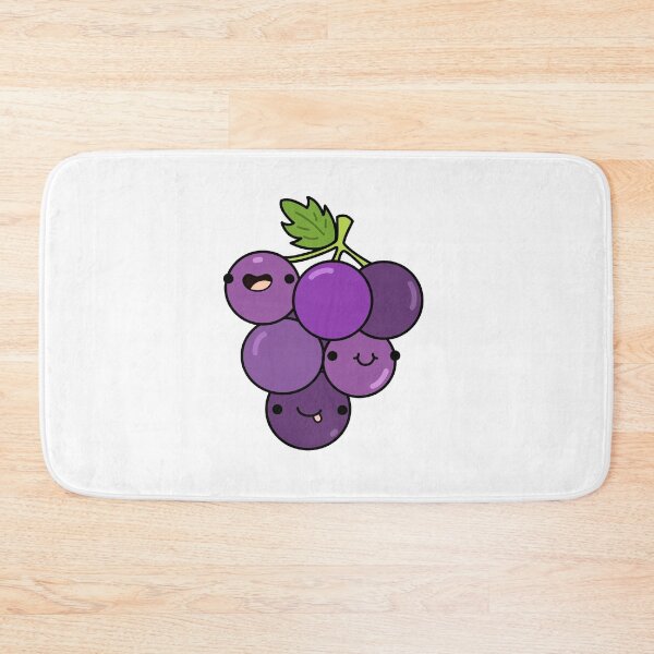 Artikelvorschau, Kawaii Weintraube Obst entworfen und verkauft von kawaiilife.