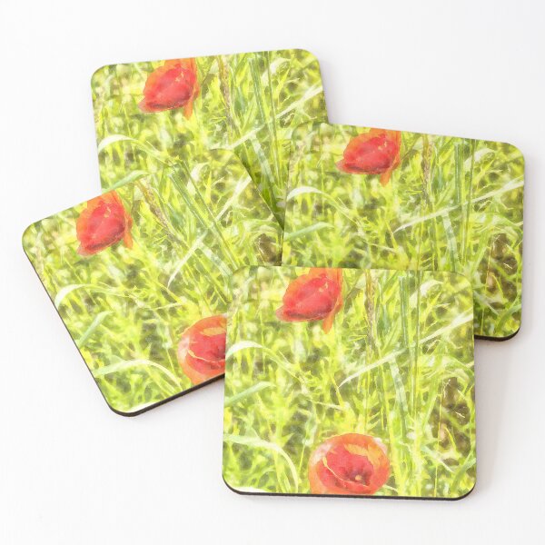 Item preview, Poppy Watercolour Art designed and sold by Londonimages.