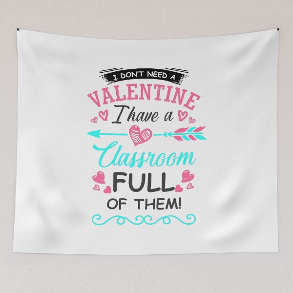 Item preview, Valentines Day classroom full of them cute gift for teachers designed and sold by hadleydesigns.