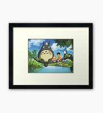 Totoro Gerahmter Kunstdruck