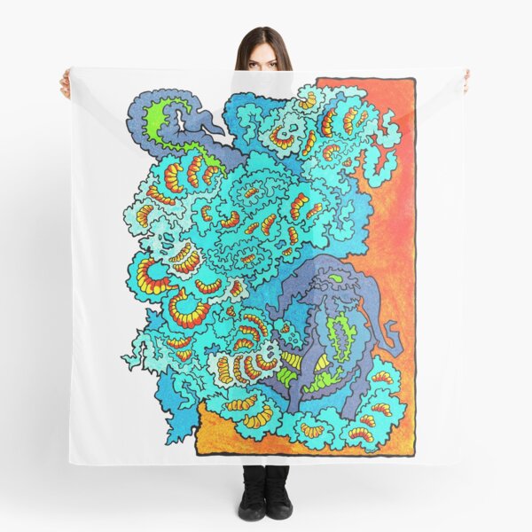 Other Worlds: Heads and Tails Scarf