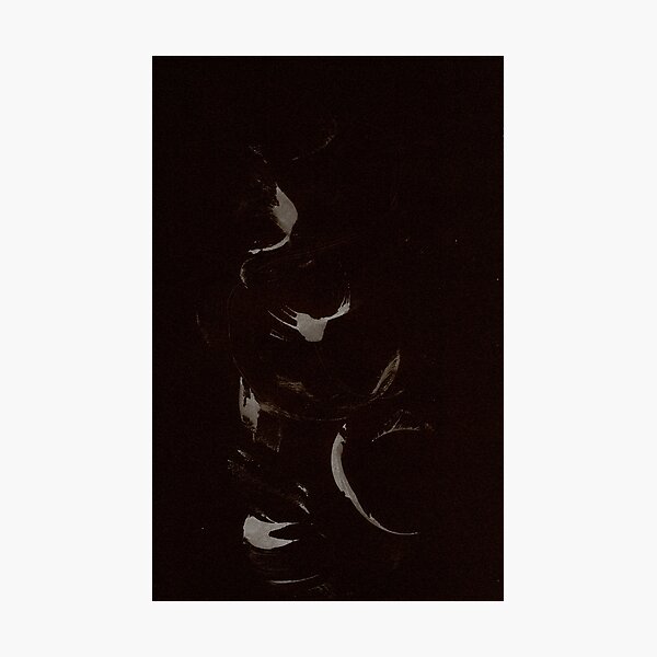 0237 - Brush and Ink - Abstract Tails 016 Photographic Print