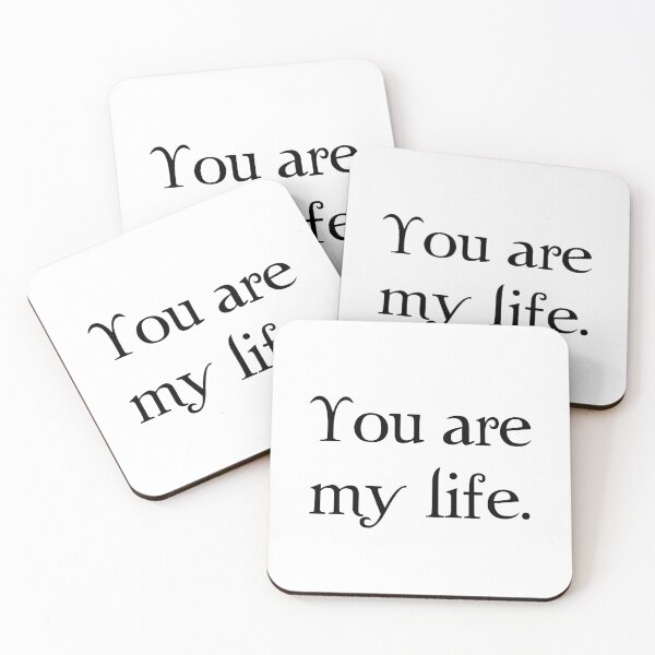 Item preview, You are my life sticker designed and sold by emma-johnston.
