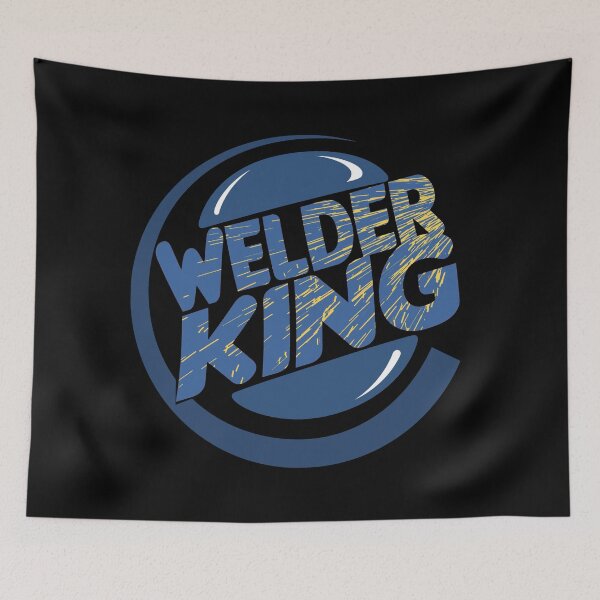 Item preview, Welder King FAN ART designed and sold by Spoof-Tastic.