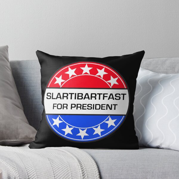 Item preview, SLARTIBARTFAST FOR PRESIDENT designed and sold by phigment-art.