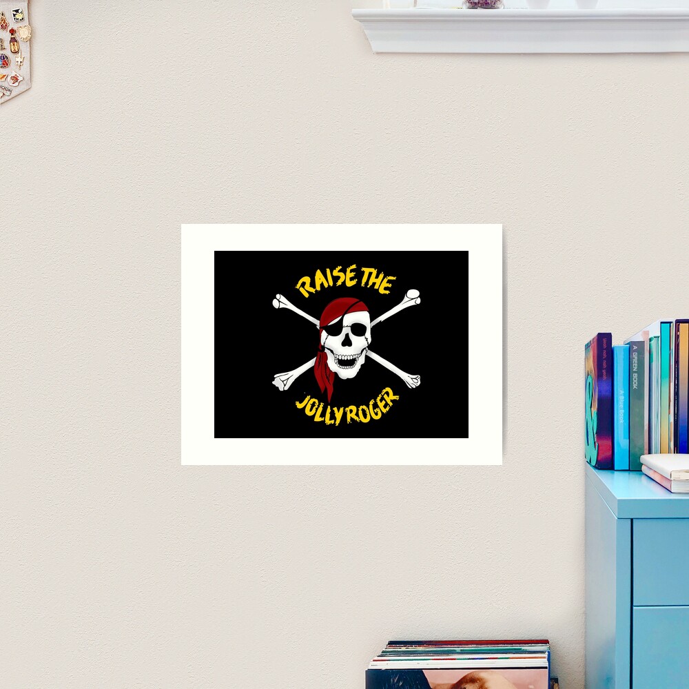 Pittsburgh Pirates raise the Jolly Roger Print 