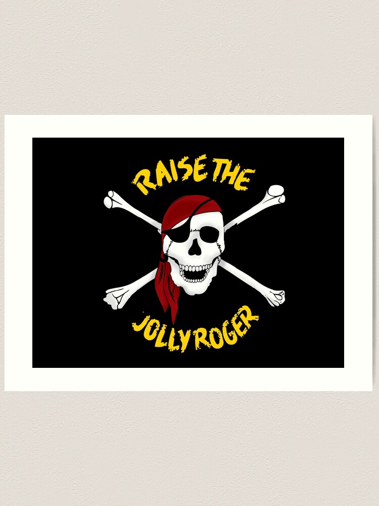 Print Your Cause Raise The Jolly Rogers - Kids Tee Sport Grey / M