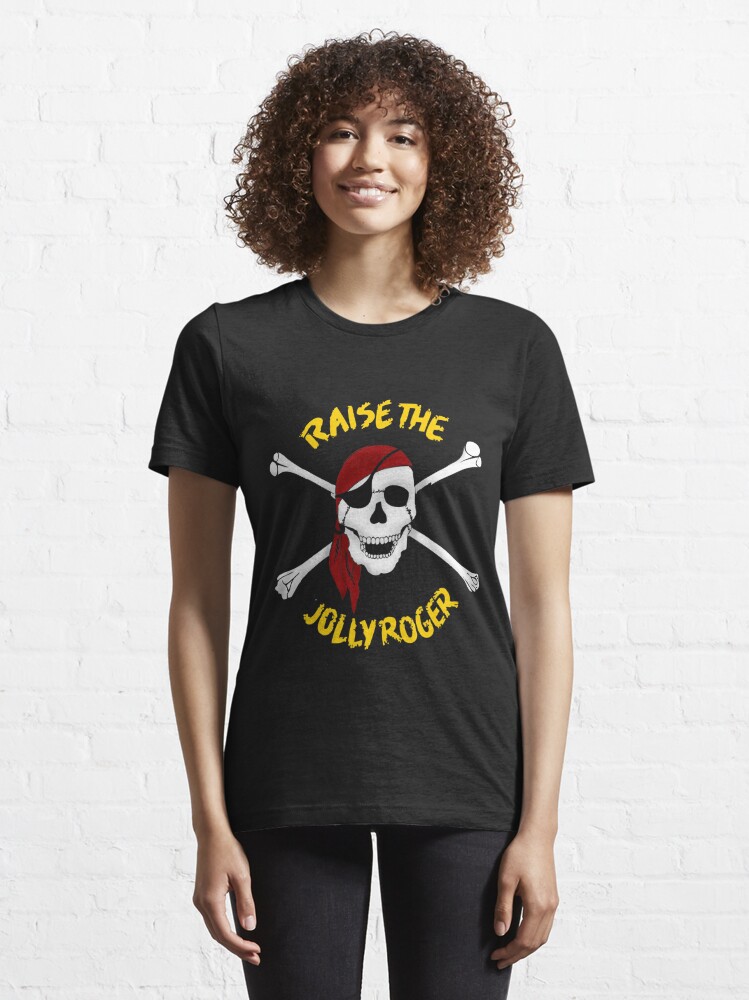 Raise The Jolly Roger T Shirt Men Cotton 6Xl Pirates Pennsylvania  Pittsburgh Jolly Roger Mccutchen Marte
