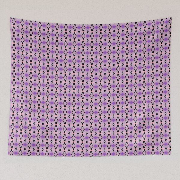 Item preview, Purple formless geometric abstraction by Code03 designed and sold by Code03.