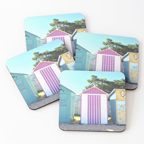 Item preview, Oleron and its beach huts designed and sold by AHELENE.