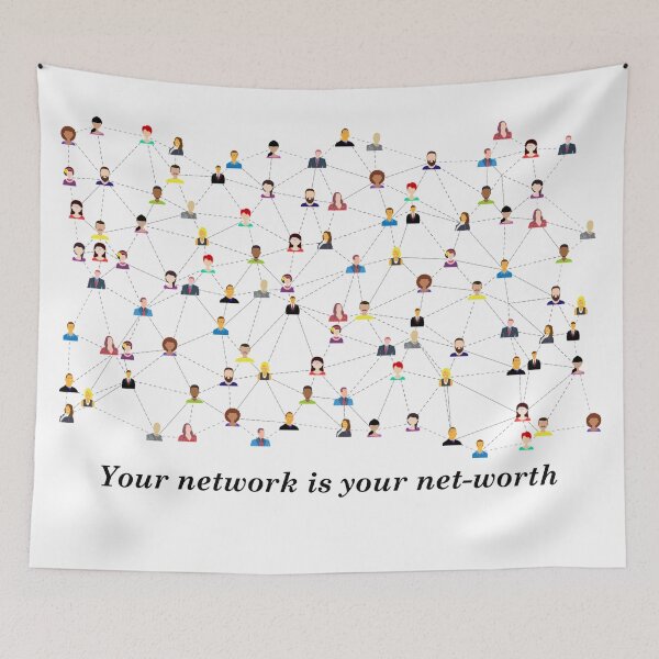 Item preview, Your network is your net worth designed and sold by rgsblo.