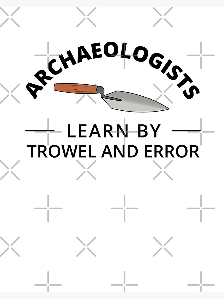 Archaeologist Trowel Basic Pillow 