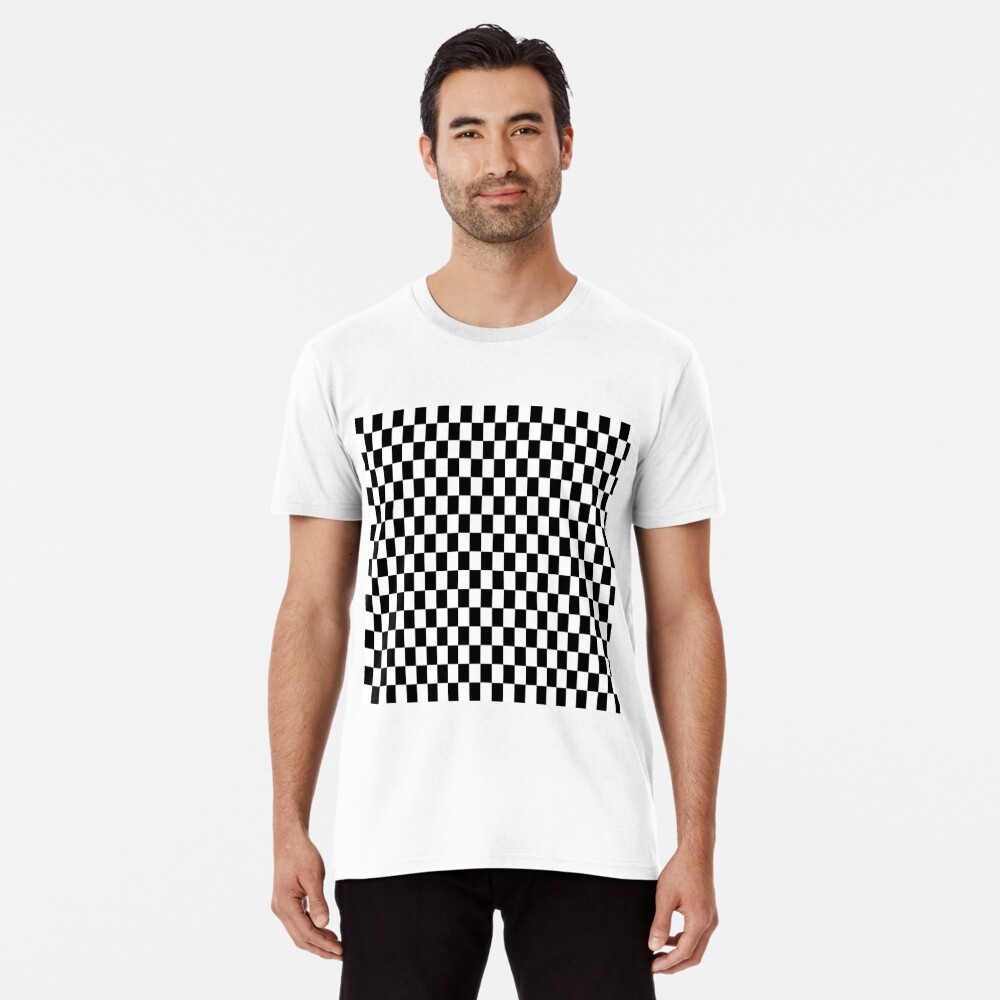 Black and white Checkered Tote Bag for Sale by maddiesartworks