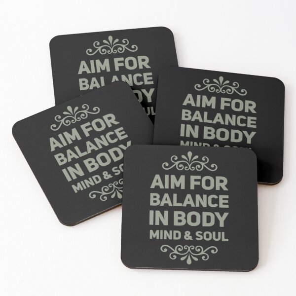Item preview, Aim for Balance in Body, Mind and Soul designed and sold by Rhu Creations.