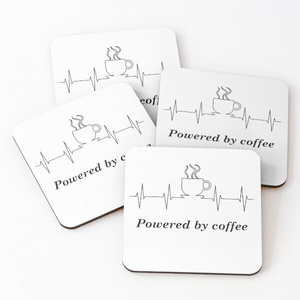 Item preview, Powered by coffee designed and sold by rgsblo.