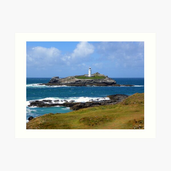 Godrevy Lighthouse Art Print
