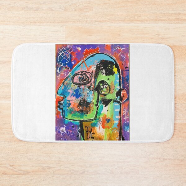 Item preview, Neo-expressionism, art brut, spontaneous art, black and Colors, free figuration designed and sold by dugardeyn.