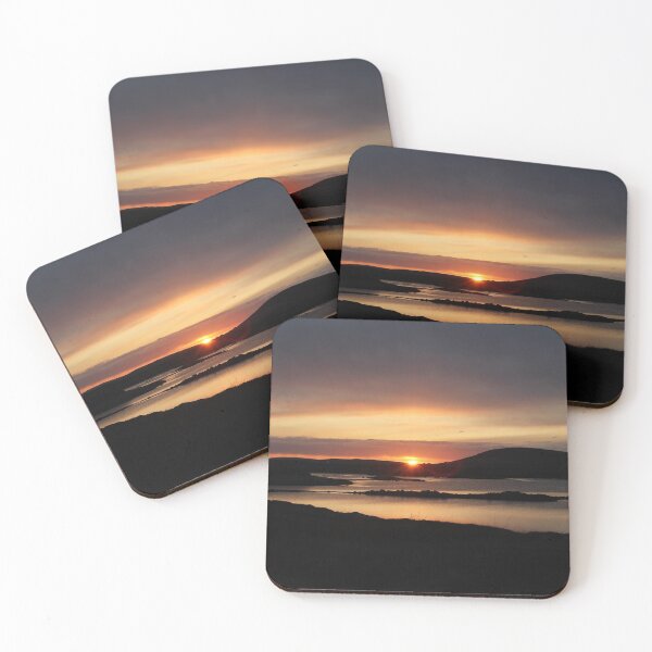 Item preview, A Lochportain sunset in autumn, North Uist. Outer Hebrides.  designed and sold by albacrafts.