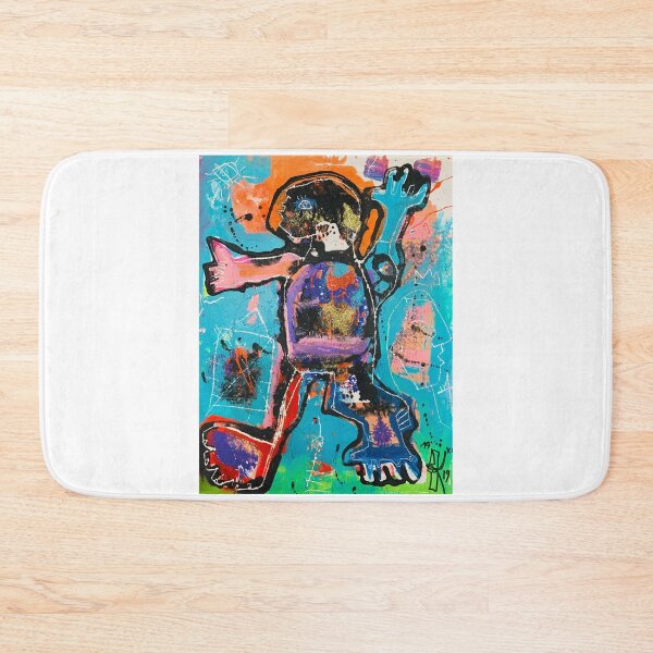 Item preview, Neo-expressionism, art brut, spontaneous art, black and Colors, free figuration designed and sold by dugardeyn.