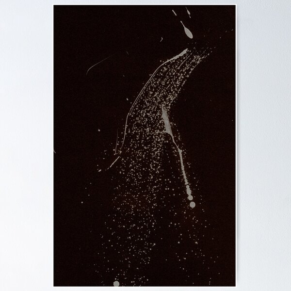 0241 - Brush and Ink - Abstract Tails 020 Poster
