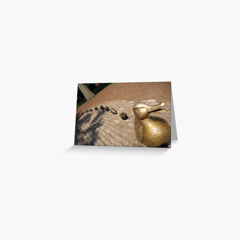 Ducklings Greeting Card