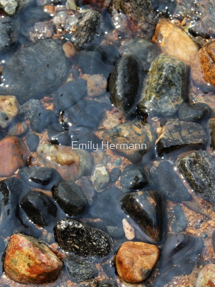 Thumbnail 4 of 4, iPhone Case, Many Colored Rocks designed and sold by emhermann13.