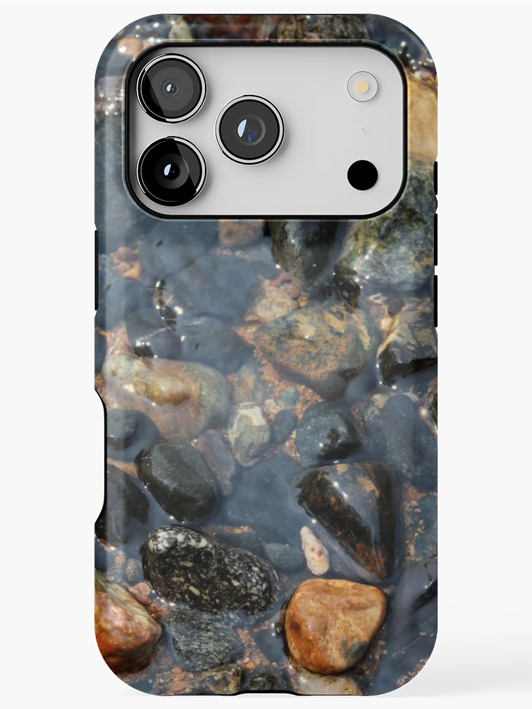 Thumbnail 1 of 4, iPhone Case, Many Colored Rocks designed and sold by Emily Hermann.