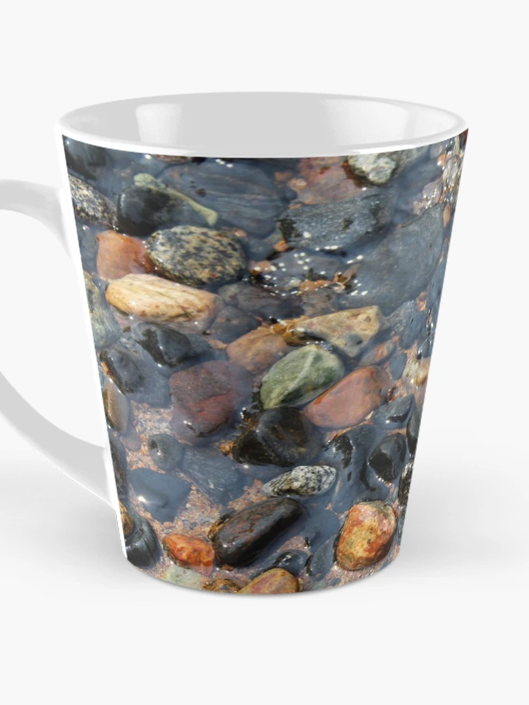 Thumbnail 3 of 4, Coffee Mug, Many Colored Rocks designed and sold by Emily Hermann.