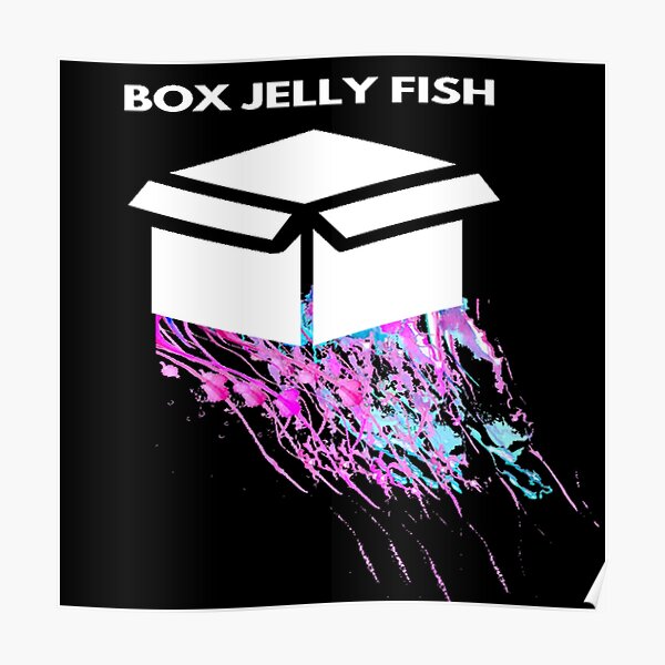 Poster Box Jellyfish Redbubble