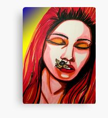 Lana and the Bee Canvas Print
