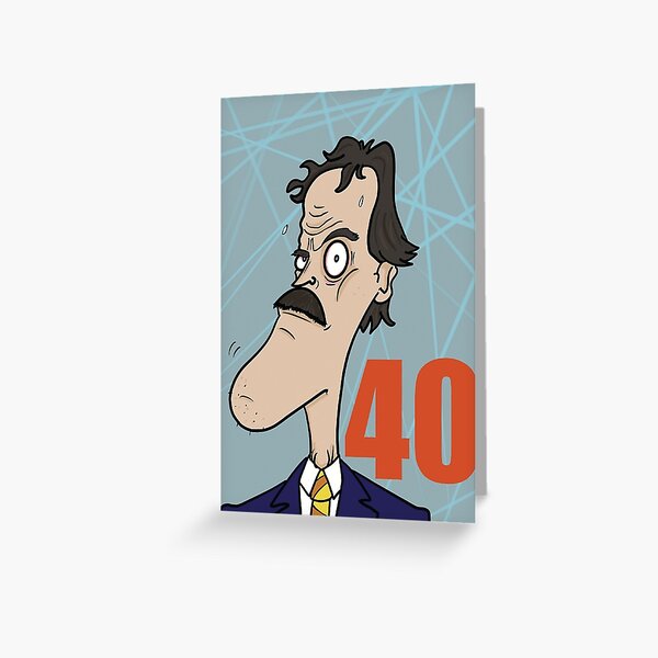 Bazil Faulty Birthday card Greeting Card