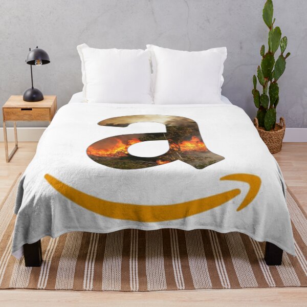 Item preview, Amazon Burning Climate Crisis designed and sold by BoldDuck.
