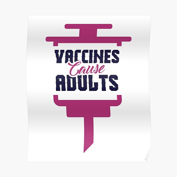 Vaccinate Posters | Redbubble