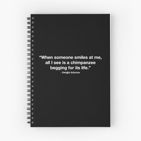 Item preview, Dwight Schrute Quote: Chimp begging for its life designed and sold by AshGrove.