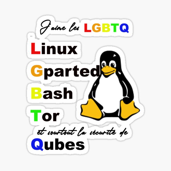 Gillinux Stickers For Sale Redbubble