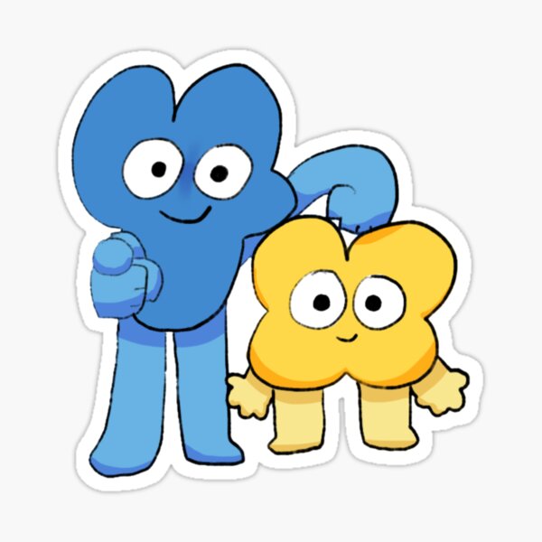 Four and X Sticker