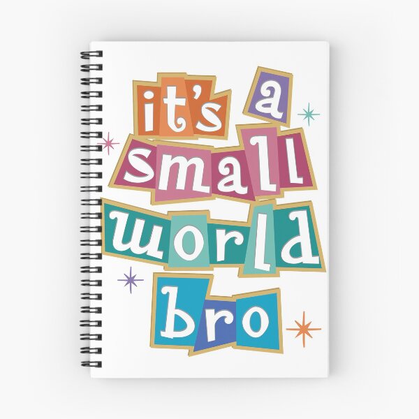 Item preview, Its a small world bro - Art by Kelly Design Company designed and sold by KellyDesignCo.