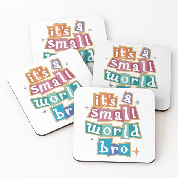 Item preview, Its a small world bro - Art by Kelly Design Company designed and sold by KellyDesignCo.