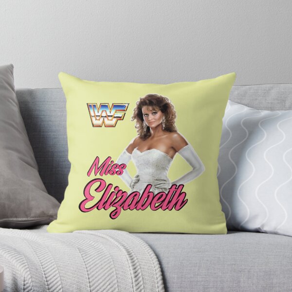 Mlle Elizabeth - la première dame de la lutte !! Coussin